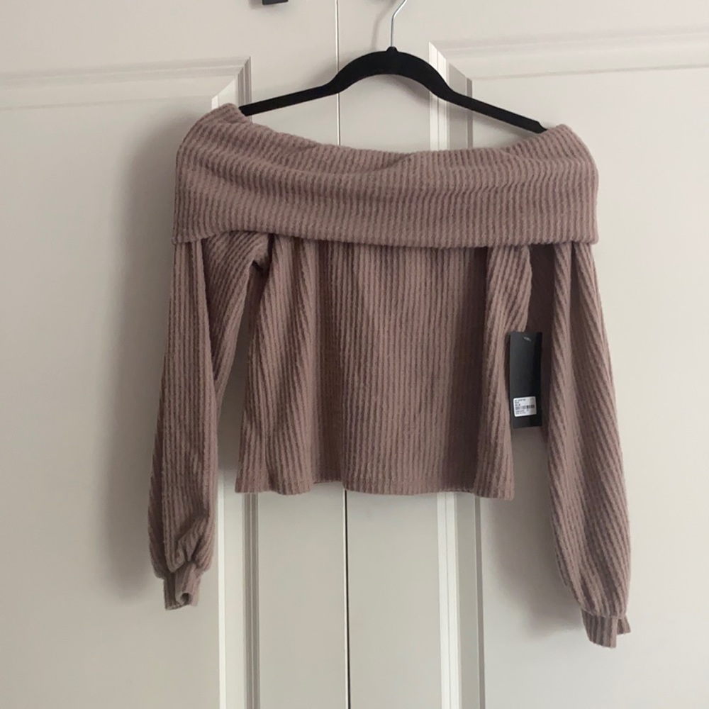 Off the Shoulder Sweater